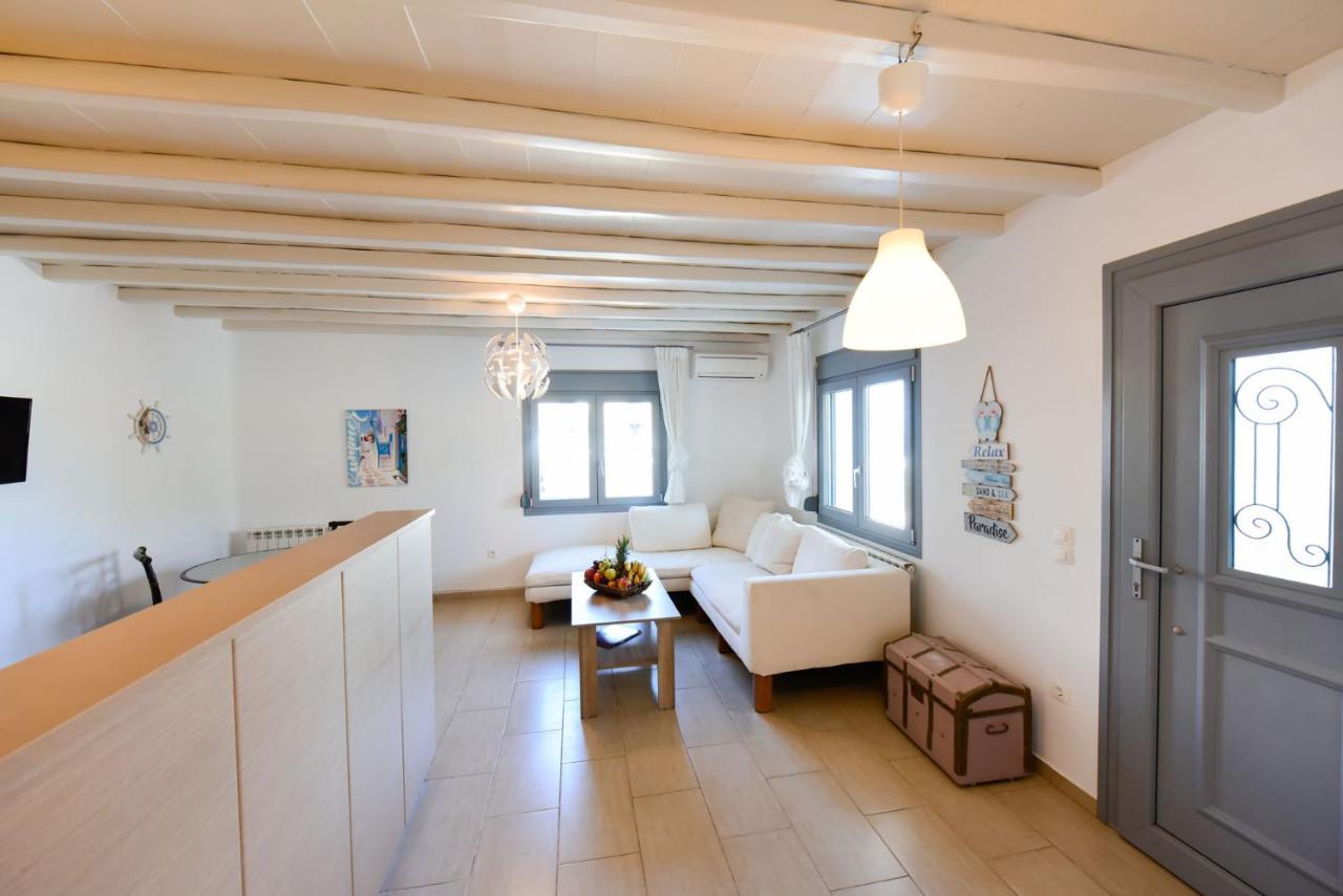 Ftelia Beach Paradise - Villa Irina'S Oasis Ngoại thất bức ảnh