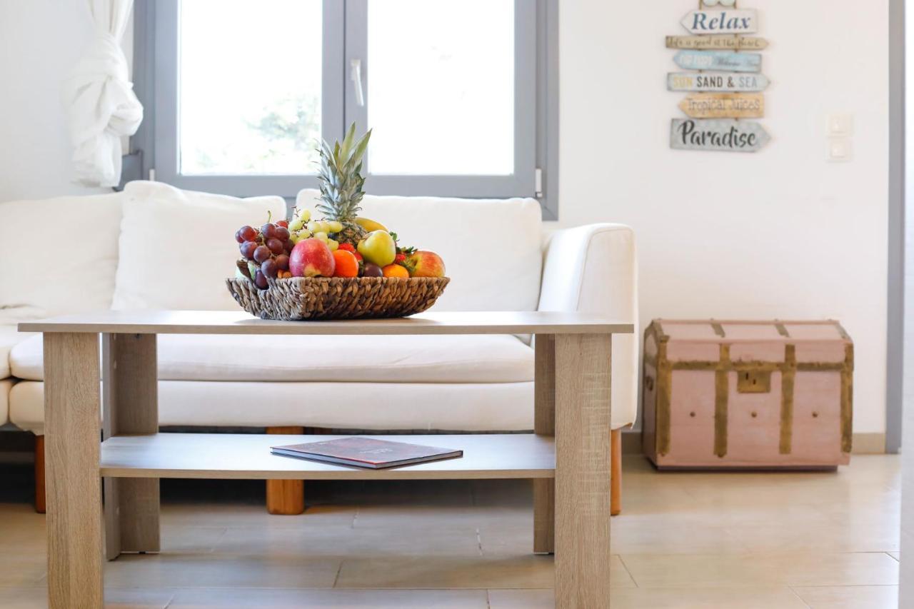 Ftelia Beach Paradise - Villa Irina'S Oasis Ngoại thất bức ảnh